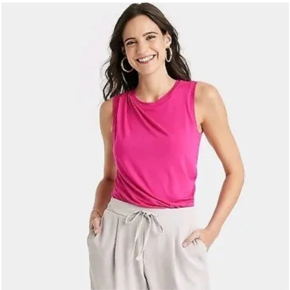 Women's Drape Front Bodysuit - A New
Day nwt